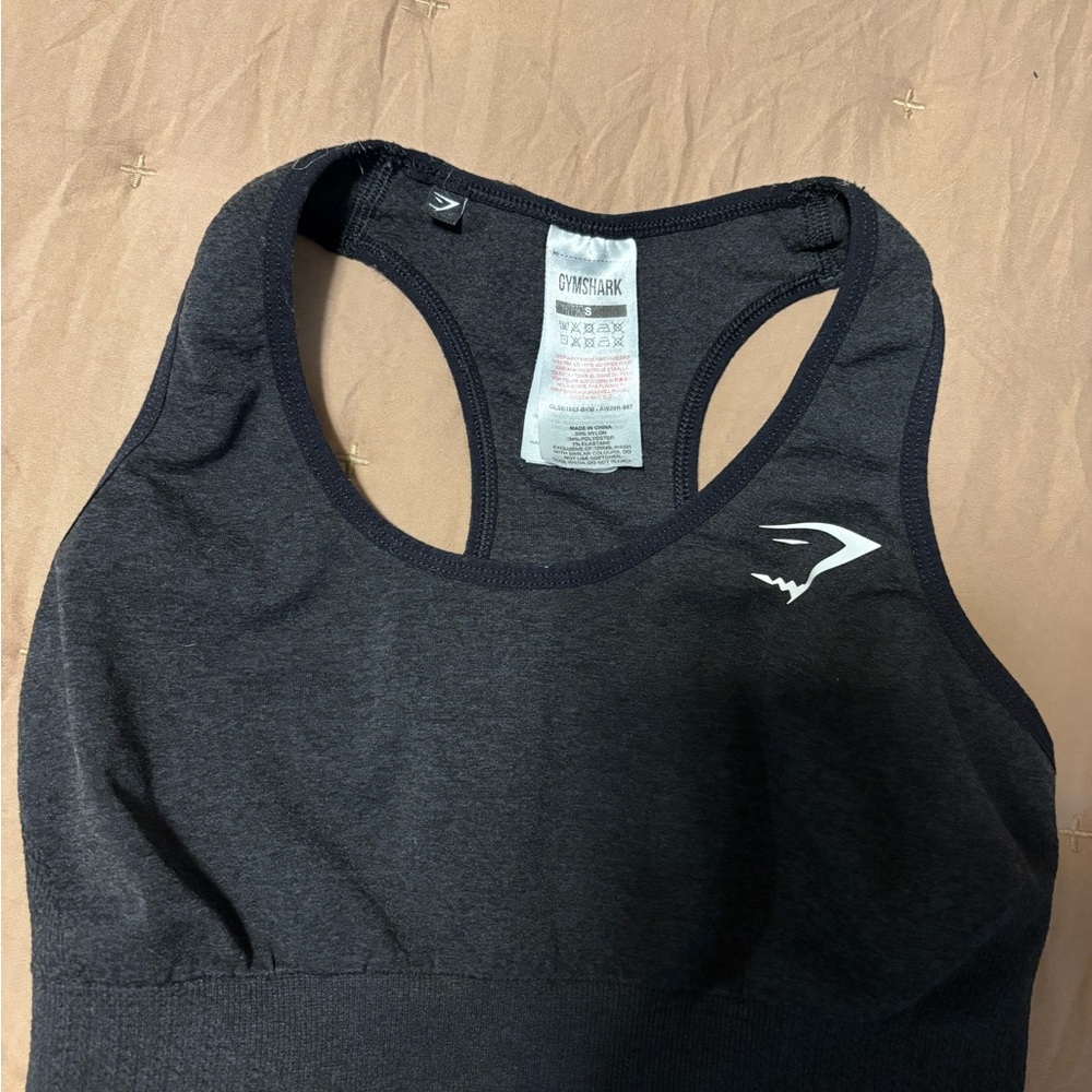 Gymshark Charcoal Sports Bra